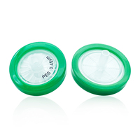 Filtre seringue de laboratoire 13mm 25mm 33mm MCE PES PTFE PVDF Nylon GF CA PP 0,22 0,45 microns