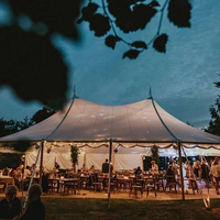 Tentes de Luxe pour Événements et Fêtes, Carpas Romantiques pour 100, 200, 300 Personnes, Tentes de Mariage Extérieures Transparentes OEM