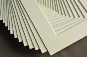 Taille personnalisée de passe-partout blanc pur, passe-partout noir en papier pour travaux manuels/carton pour travaux manuels/simple - Product Image 6