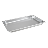 304 Edelstahl Dampfgarbehälter 1/1 Größe Gastronorm-Behälter 40MM Tiefe Schale für Restaurants