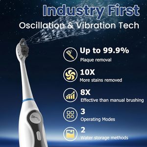 <span class=keywords><strong>Cepillo</strong></span> de Dientes Sónico 3 en 1 2026 con Más de 3 Niveles de Presión, Recargable e Impermeable para Adultos - Uso en Exteriores - Product Image 2