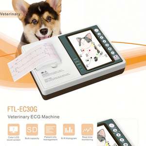 Moniteur vétérinaire tenu dans la main d'Ecg grand moniteur vétérinaire de mémoire avec le Wifi - Product Image 3