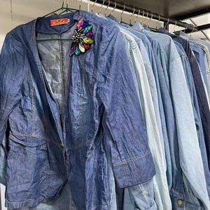 Camisas de mezclilla usadas a precio económico, venta al por mayor, camisas casuales de manga larga <span class=keywords><strong>para</strong></span> hombres y mujeres <span class=keywords><strong>en</strong></span> el mercado africano, <span class=keywords><strong>ropa</strong></span> usada. - Product Image 2