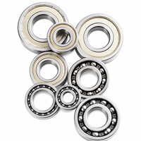 Roulement à billes à gorge profonde ouvert 2RS ZZ de précision pour roues de vélo, moto et automobile, fabricant chinois, modèles 6004, 6202, 6203, 6204