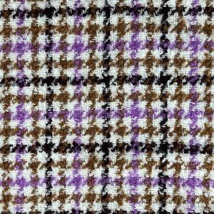 Nouvel arrivage 100% laine 400 410 420gsm laine extra large personnalisation pied-de-poule tissu pour sweat-shirt - Product Image 5