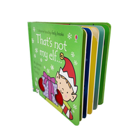 That's Not My Elf - Livre interactif pour enfants, livre sensoriel tactile pour bébés et tout-petits
