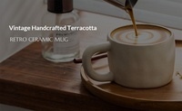 Mug rétro design, compatible micro-ondes, capacité 350 ml, écologique, mug à thé et à café pour couple
