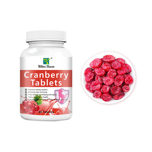 Comprimés de canneberge pour la santé urinaire des femmes avec extrait de roselle, favorisant l'immunité cutanée, la synthèse du collagène, antioxydant, anti-âge - Product Image 2