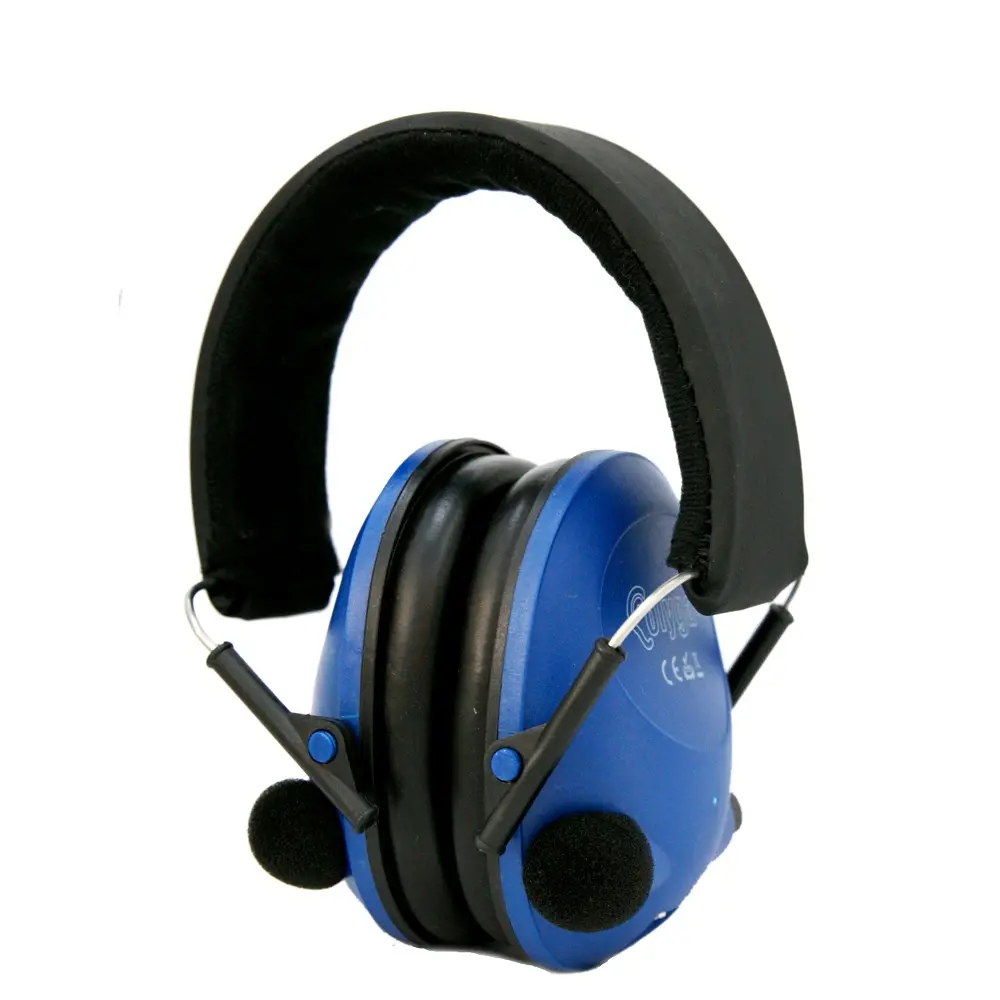 Customizable foldable noise cancelling earmuffs Hearing protection electronic noise cancelling