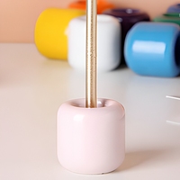 Porte-bougie en céramique rond pour la prière, porte-bougie de Noël, cadeau, décoration