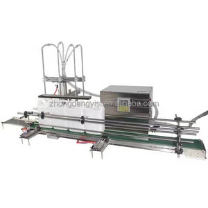 Máquinas Automáticas de Llenado de Líquidos con 4 Boquillas para Leche, Productos Químicos, Agua, Bebidas, Etanol, Alcohol, Jugo, Blanqueador, Detergente - Product Image 1