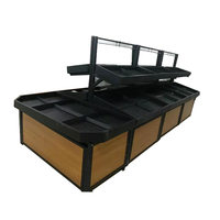 Hete Verkopende Metalen Vitrine Rack Supermarkt Groente En Fruit Display Plank