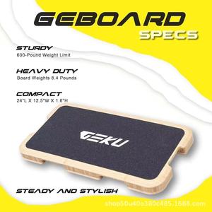Tabla de Equilibrio Geku de Madera para Ejercicios de Piernas, Portátil, para Gimnasio en Casa - Product Image 2