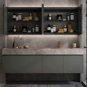 Meuble de salle de bain YALIG, meuble suspendu intégré, lavabo de luxe, armoire de salle de bain - Product Image 2