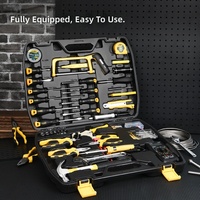 Kit d'outils d'électricien Deli pour la maison et la télécommunication avec multimètre, boîte à outils de réparation électronique, matériel portable