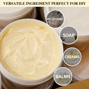 Crème Corporelle Hydratante et Blanchissante <span class=keywords><strong>Anti</strong></span>-<span class=keywords><strong>rides</strong></span> en Gros, 1KG, au Beurre de Karité Naturel Bio, Raffiné, à l'Arbutine et au Niacinamide - Product Image 4