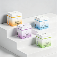 Boîte en carton blanc avec laminage brillant de luxe, production en 72h, emballage biodégradable pour soins de la peau