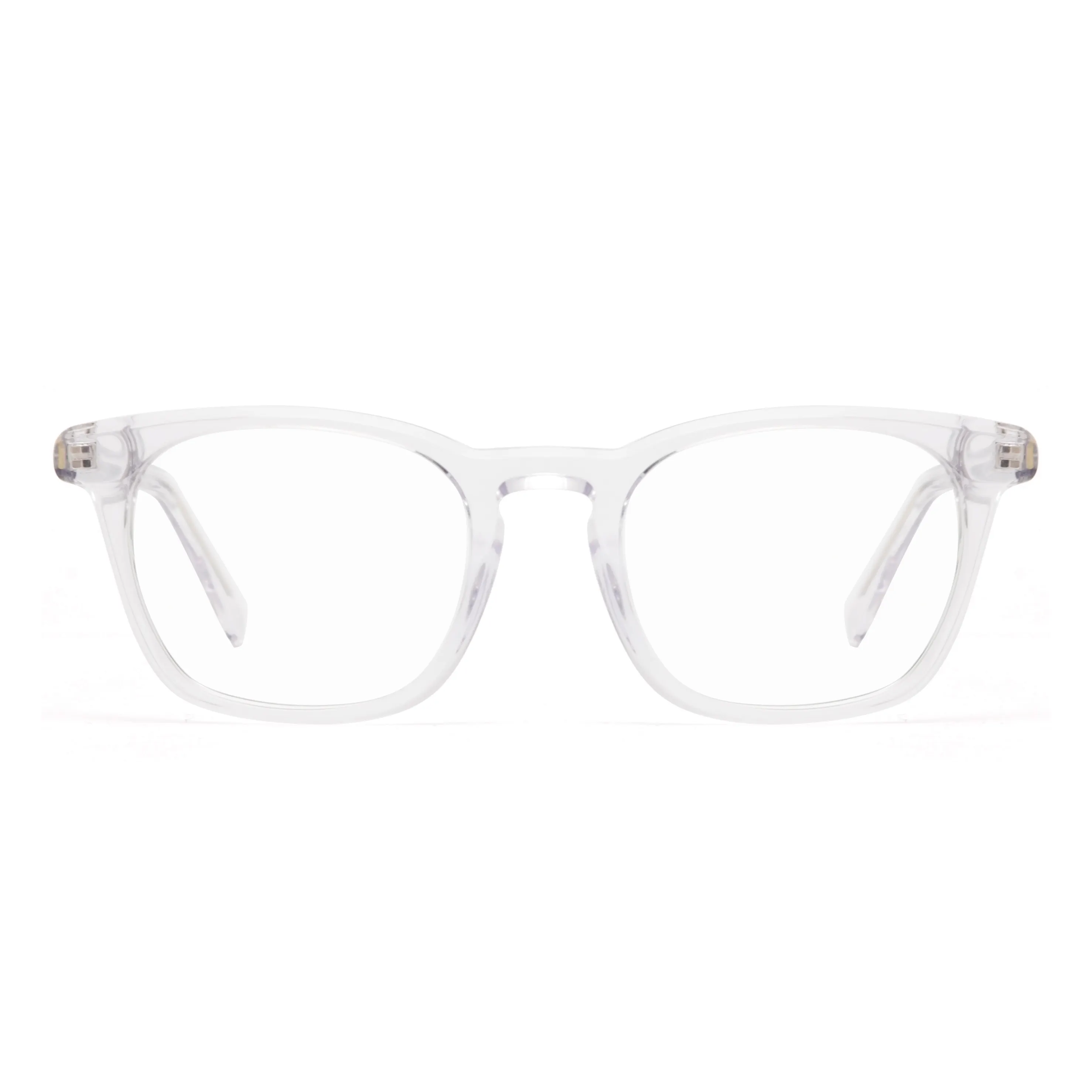 Joysee 2024 New 1535 individuelles Logo transparenter Acetatrahmen Brillen klare Linsen Damen Designer Brillen Herren Augenrahmen