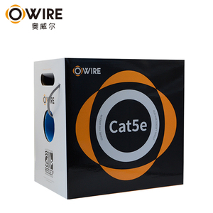 Owire ngoài trời Hai lớp vỏ bọc mèo <span class=keywords><strong>5E</strong></span> Cáp mạng với đồng 100% để truyền dữ liệu tốc độ cao ổn định - Product Image 6