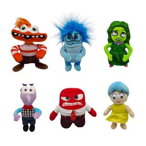 Juguetes de peluche Inside Out, juego de 6 piezas para niños, regalo de cumpleaños, juguetes de peluche unisex de Guangdong - Product Image 1