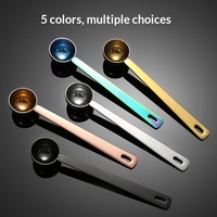 Cuillère doseuse en acier inoxydable 304 pour grains de café, 5 ml, 10 ml, pour poudre de lait, poudre de fruits, fête, passe au lave-vaisselle, moderne et simple