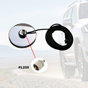 Supporto NMO MB120 Robusto <span class=keywords><strong>da</strong></span> 4.7 Pollici per <span class=keywords><strong>Antenne</strong></span> a Stilo per Radio Mobile <span class=keywords><strong>da</strong></span> <span class=keywords><strong>Tetto</strong></span> Auto - Product Image 1