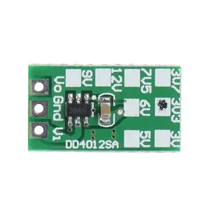 Sruis โมดูลแปลงไฟ DD4012SA 1A DC 5-40V เป็น3V 3.3V 3.7V 5V 6V 7.5V 9V 12V DC-DC,ตัวแปลงไฟแบบบั๊กสเตปดาวน์บอร์ดควบคุม