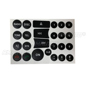 New Arrival Car Button Repair Steering AC Door Lock <b>Window</b> <b>Decals</b> Stickers New for Mercedes for Benz 2007-2014 5pcs - Product Image 3