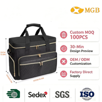 Sac à roulettes pour enseignant, noir, personnalisé, détachable, spacieux, 20 pouces, écologique, sac de transport pour ordinateur portable 15,6 pouces, durable, facile