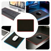 Tapis de souris de jeu personnalisé de grande taille XXL, tapis de clavier avec logo personnalisé, design carré imprimé