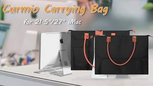 Étui de transport gratuit compatible avec l'ordinateur de bureau Apple iMac 27 pouces, sac de transport rembourré avec poignée en caoutchouc - Product Image 3