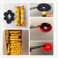 Firemax vente en gros magique Shisha narguilé charbon encens Bakhoor fait à la machine ronde briquette pomme bois charbon de bois