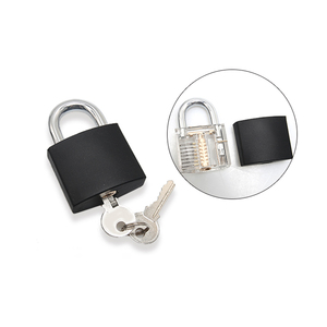 Miễn phí 3PC trong suốt ổ khóa 20PC hỗn hợp khóa Pick Set Công cụ dân sự cho thực hành Thợ Khóa Công Cụ Nguồn cung cấp DIY dụng cụ cầm tay phần cứng - Product Image 3