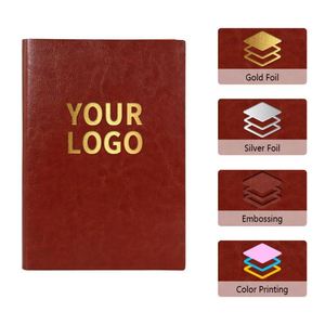 Custom Premium A5 Thickened PU Leather <b>Notebook</b> Stylish Planner <b>Notebook</b> Business Stationery <b>Set</b> <b>Notebook</b> with Custom Logo - Product Image 2
