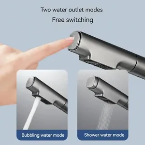 Grifo de <span class=keywords><strong>Lavabo</strong></span> para Baño, Extraíble, Altura Ajustable, Completamente de Cobre, para <span class=keywords><strong>Lavabo</strong></span>, con Agua Fría y Caliente - Product Image 3