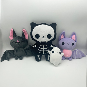 หมอนฮาโลวีน ผ้าพลัฌนุ่มพิเศษ บรรจุใยฝ้าย PP รูปหมี - Product Image 1