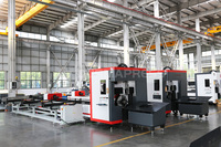 Machine de découpe laser CNC de tubes 2025 de pointe, machine de découpe laser d'acier inoxydable 1000W pour la fabrication
