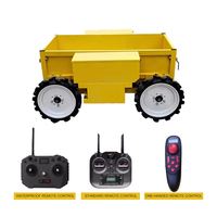 Nouveau 4WD 500 kg agricole télécommande tout Terrain Transport escalade véhicule remorque transporteur chariot