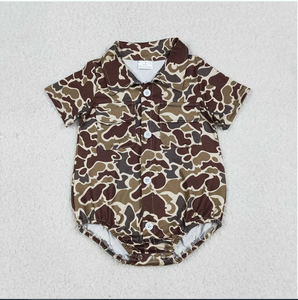 Mameluco de Verano para Bebés Niños con Estampado de Camuflaje de 8 Colores, Ropa para Hermanos - Product Image 6