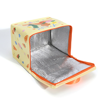 Sac isotherme pour enfants et usage quotidien avec personnage de dessin animé, doublure en aluminium et maintien efficace de la température