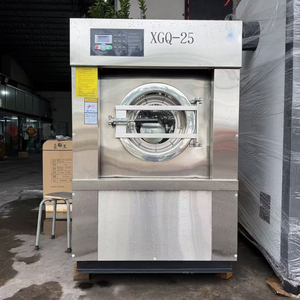 Lave-linge pour l'industrie lourde, entièrement en acier inoxydable, grande capacité 15/25/30/50/100/120 kg, pour hôpitaux, hôtels, blanchisseries - Product Image 3