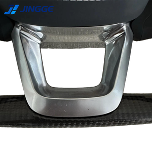 Volante de Fibra de Carbono Semiperforado con Botón de Arranque R8 y Selector de Conducción para <span class=keywords><strong>Audi</strong></span> A3 A4 A5 Q8 C7 C8 Q3 Q5 Q7 4L SQ5 SQ8 TTRS A7 - Product Image 5