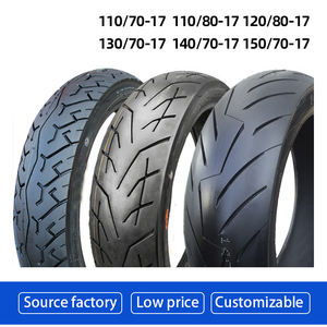 Neumático de motocicleta de nueva condición con 110/120/130/140/150/70/80-17 pulgadas a medio tubo interior de butilo de fusión en semi-caliente Material de goma Vac - Product Image 2