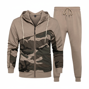 Survêtement empilé à prix bon marché à l'usine, concevoir votre propre logo pour homme avec sublimation personnalisée - Product Image 1