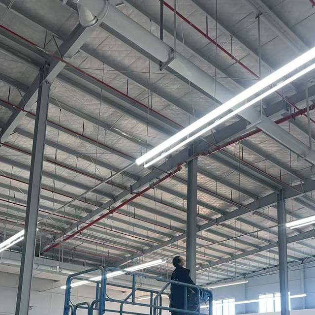 2026 New Led Linear High Bay Light Fixture 150W 80W Aluminum Linear Light Indoor Tennis Badminton Court Led Linear Light Fixture