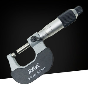 Terma Outside Micrometer 0-25mm 0.001mm Resolution High <b>Precision</b> Measurement <b>Tool</b> - Product Image 1