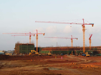 Chine Célèbre Fabricant 8 tonnes Topkit auto-ériger Mini grue à tour mobile avec prix d'usine