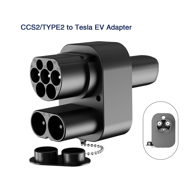 Isigma Ev Charging Adapter for Nacs Evs Ccs2 Type 2 to Nacs Ev Connector DC+AC Adapter