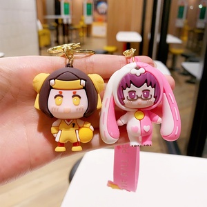 Llavero de PVC Ecológico con Colgante de Perro Flexible, Bonito y Divertido, para Hombre y Mujer, Venta al por Mayor - Product Image 3