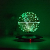 Nouvelle Lampe Étoilée Flottante 2022 14cm Ins 7 Couleurs RVB Galaxie LED Magnétique Lévitante Nuit Étoilée, Cadeau d'Anniversaire